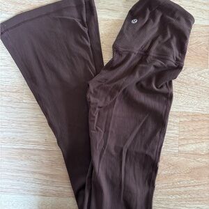 Lululemon Chocolate Brown Flare Pants